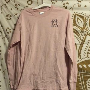 Pawz pink tee